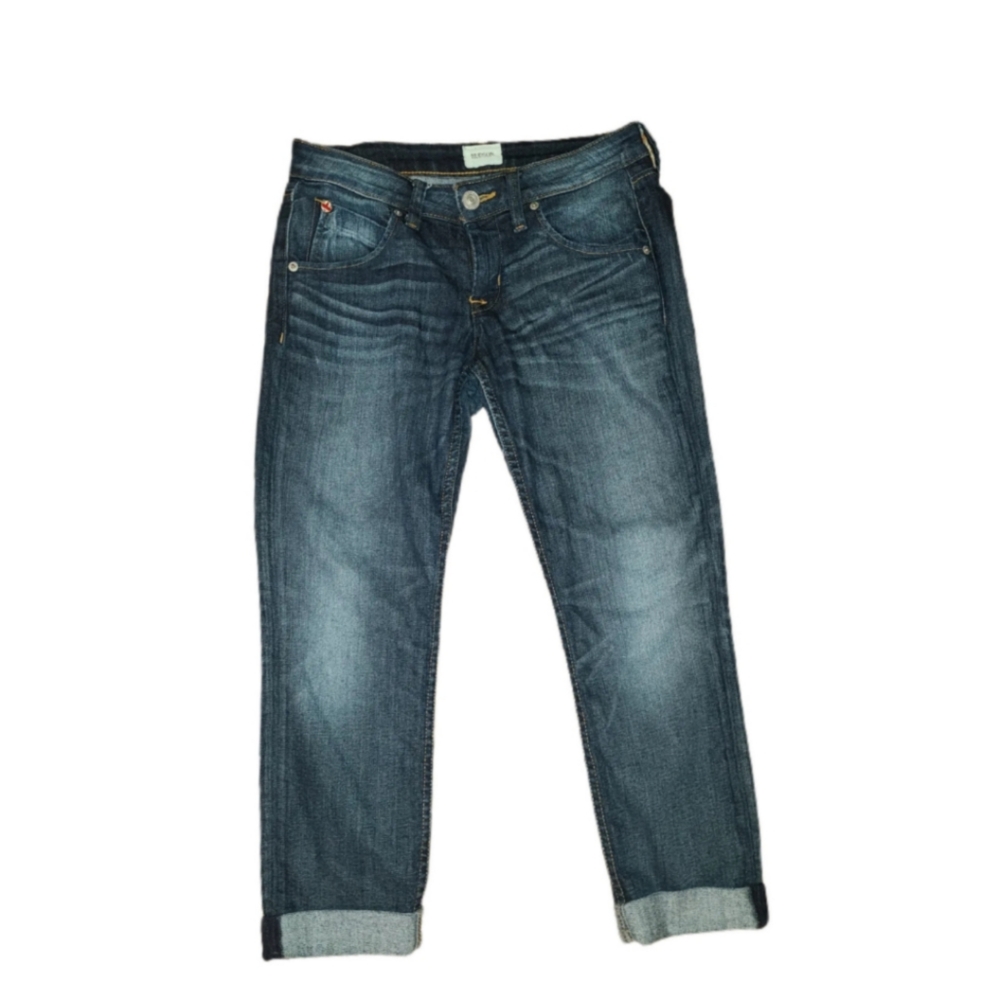 HUDSON BACARA CUFFED STRAIGHT LEG JEANS - Picture 2 of 7